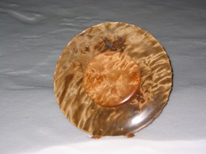 Fat i flammebjørk, 46 cm i diameter